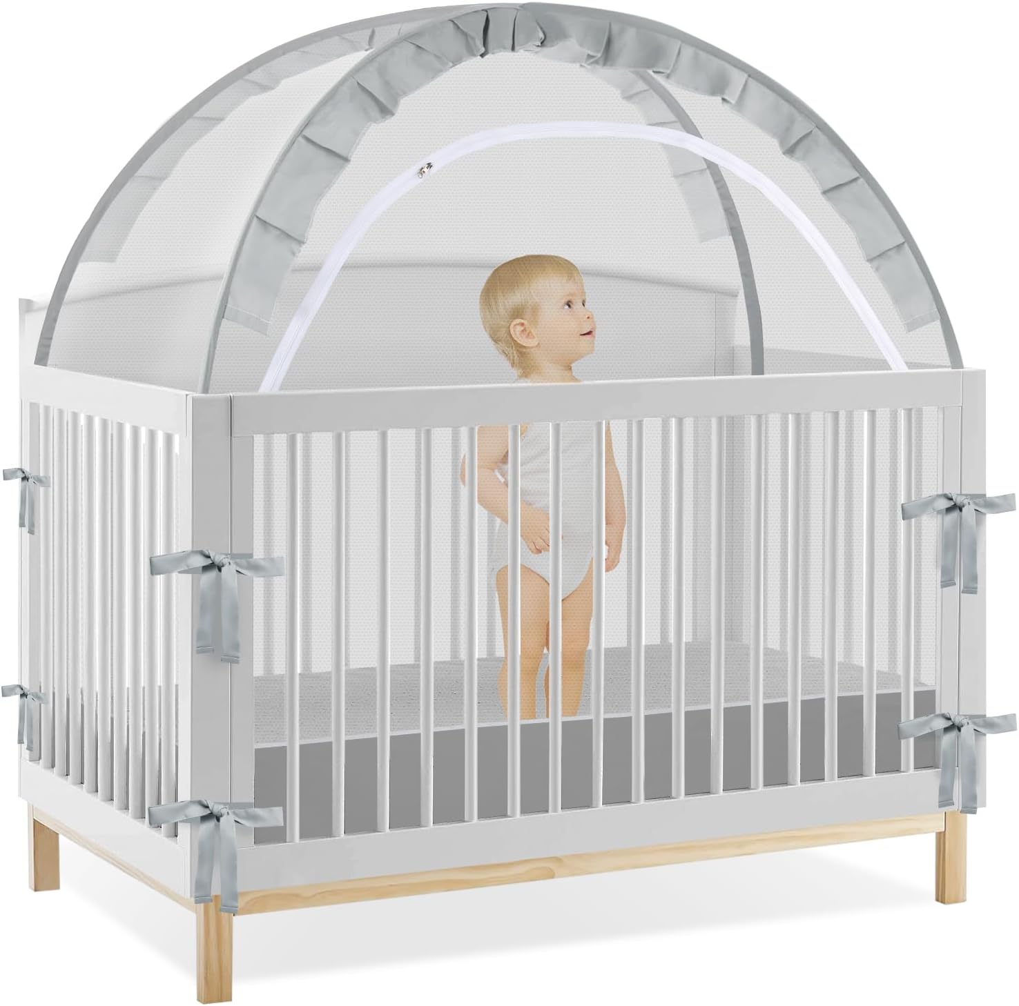 AMMER Pop Up Crib Tent: Keep Baby Safe