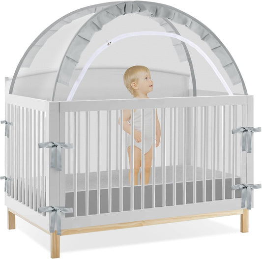 AMMER Pop Up Crib Tent: Keep Baby Safe