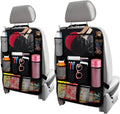 Backseat Car Organizer - 2Pcs Seat Back Organizer for Storage