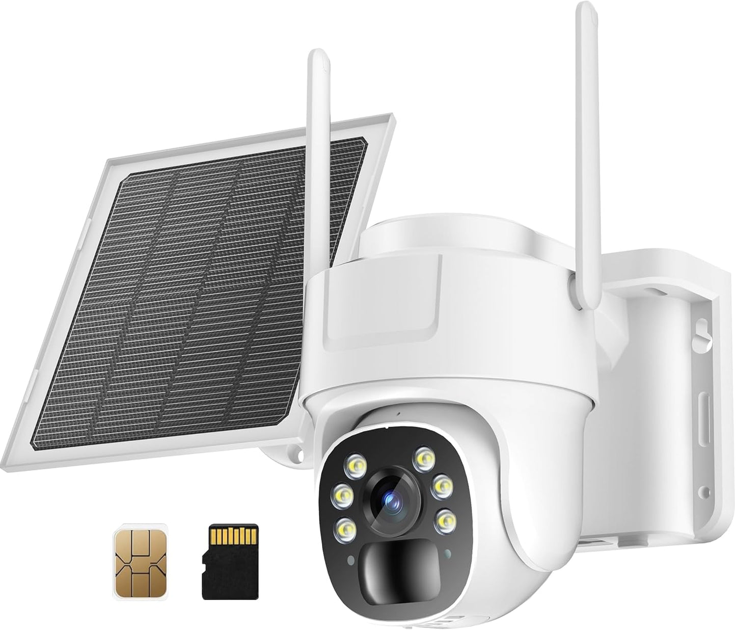 KKB 4G LTE Cellular Security Camera with Color Night Vision
