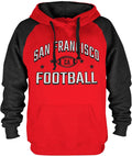 Mens City Football Fully Embroidery Soft Classic Pullover