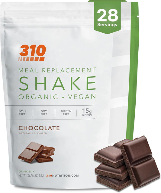 310 Nutrition Organic Meal Replacement Shake - Chocolate Flavor