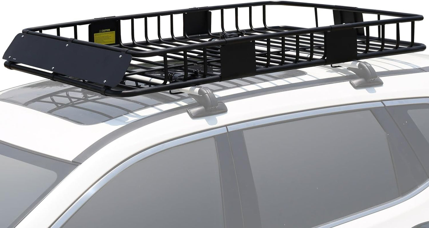 Leader Accessories Roof Rack Cargo Basket for SUVs and Trucks