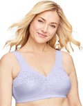 Glamorise Plus Size MagicLift Cotton Support Bra Wirefree - Gentle