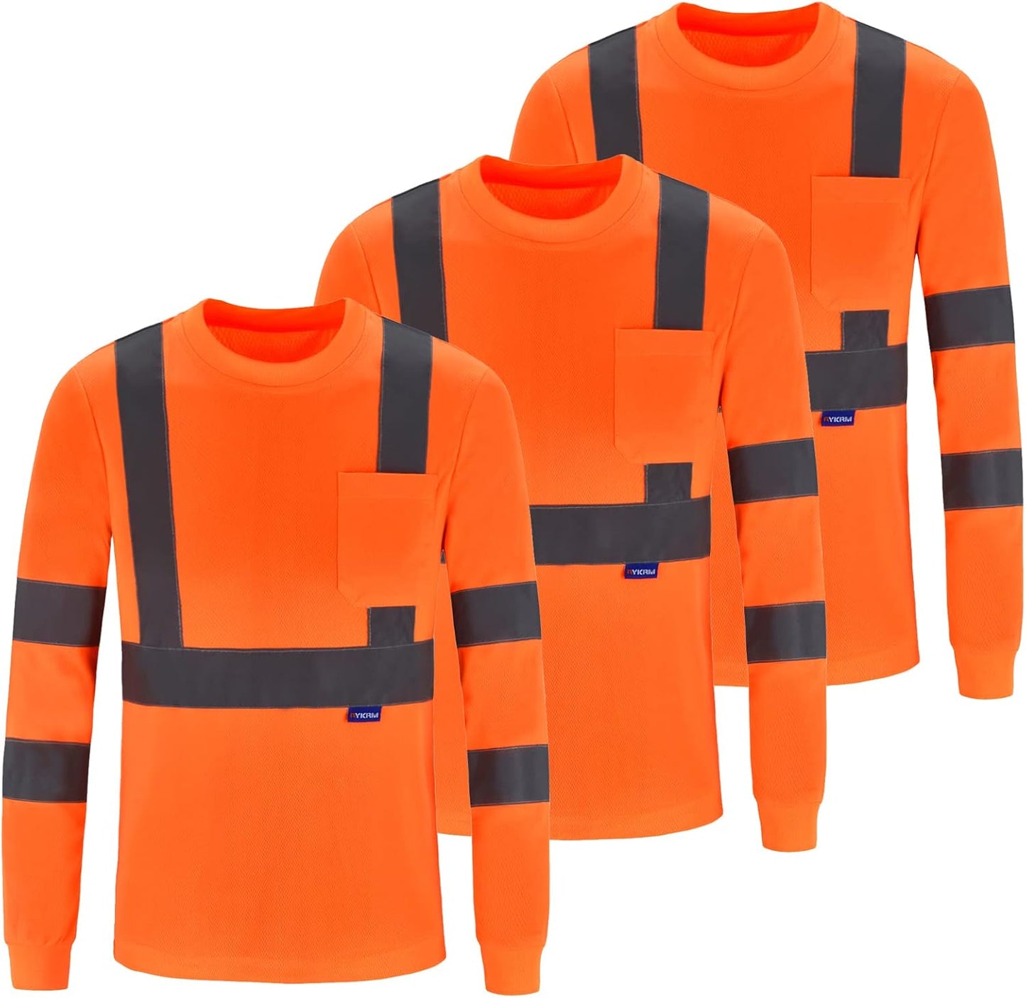 A-SAFETY High Visibility Work T Shirt for Safety and Comfort