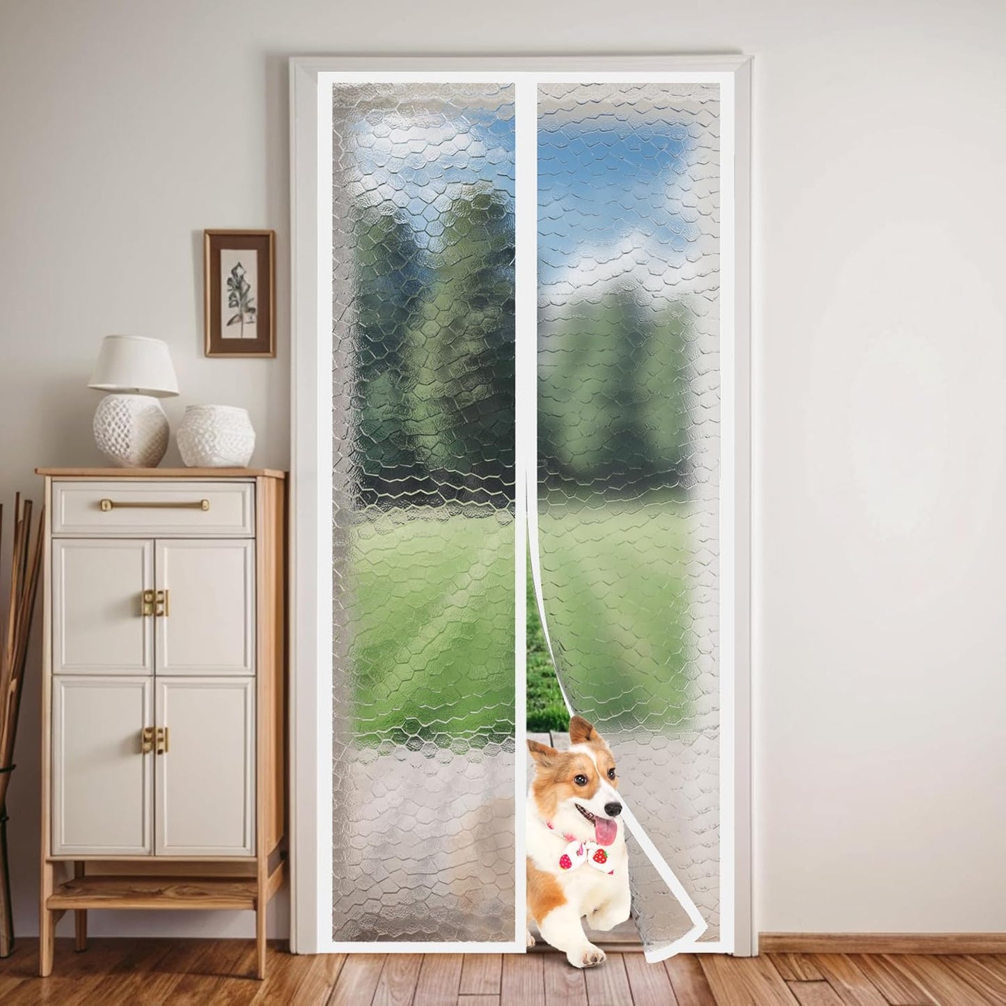 Memrita Thermal Insulated Door Screen: Keep Cool Easily!