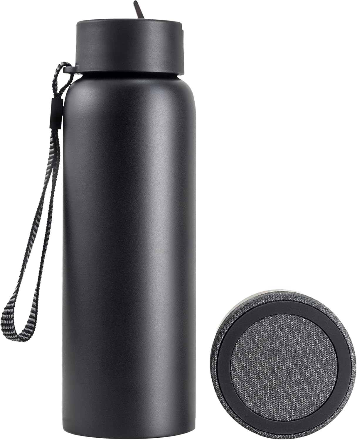 TYLT 24oz Stainless Steel Water Bottle with Bluetooth Speaker