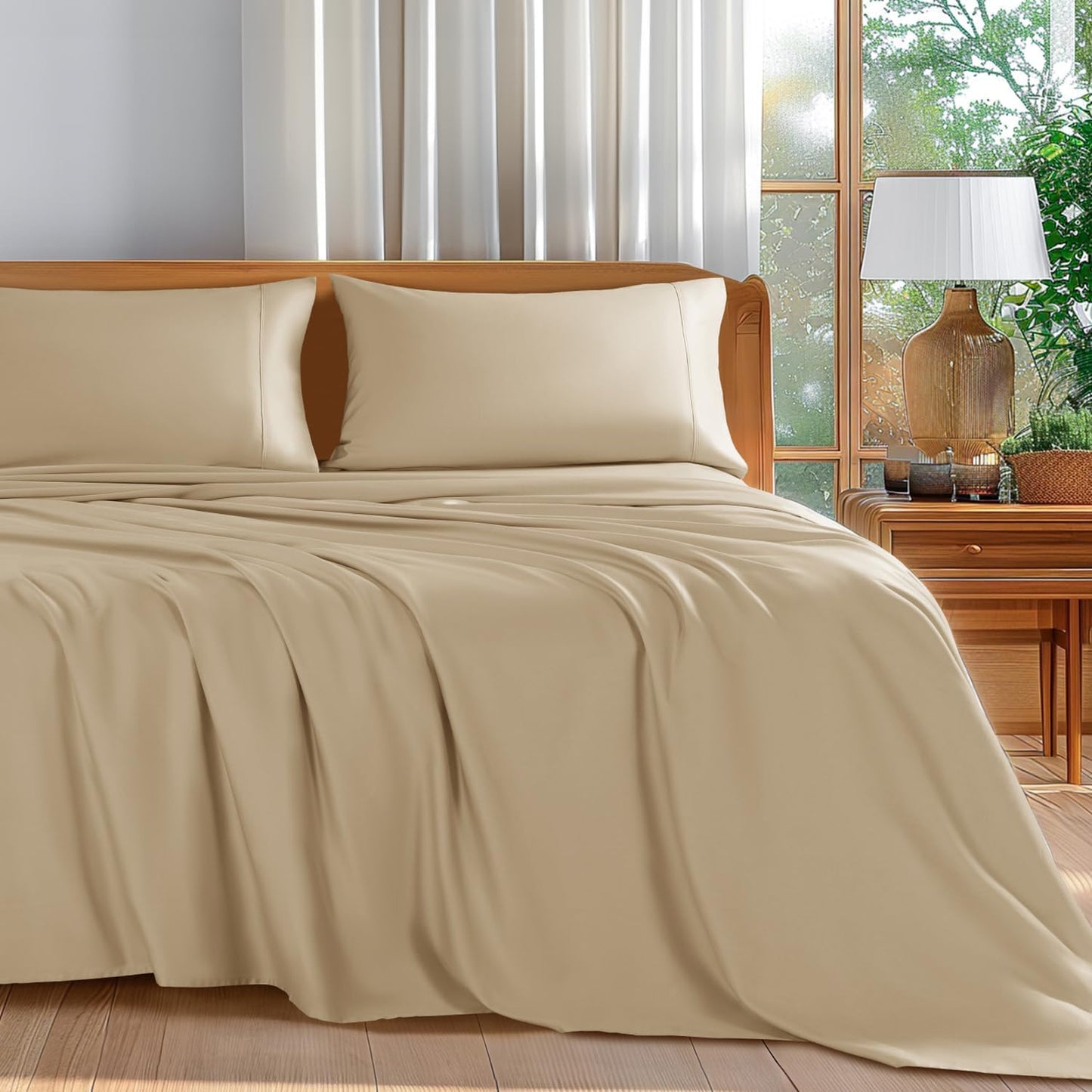 Luxury Egyptian Cotton Sheets Set for Ultimate Comfort