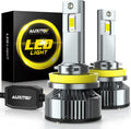 AUXITO H11 LED Bulbs - 24000LM, 900% Brighter Fog Lights