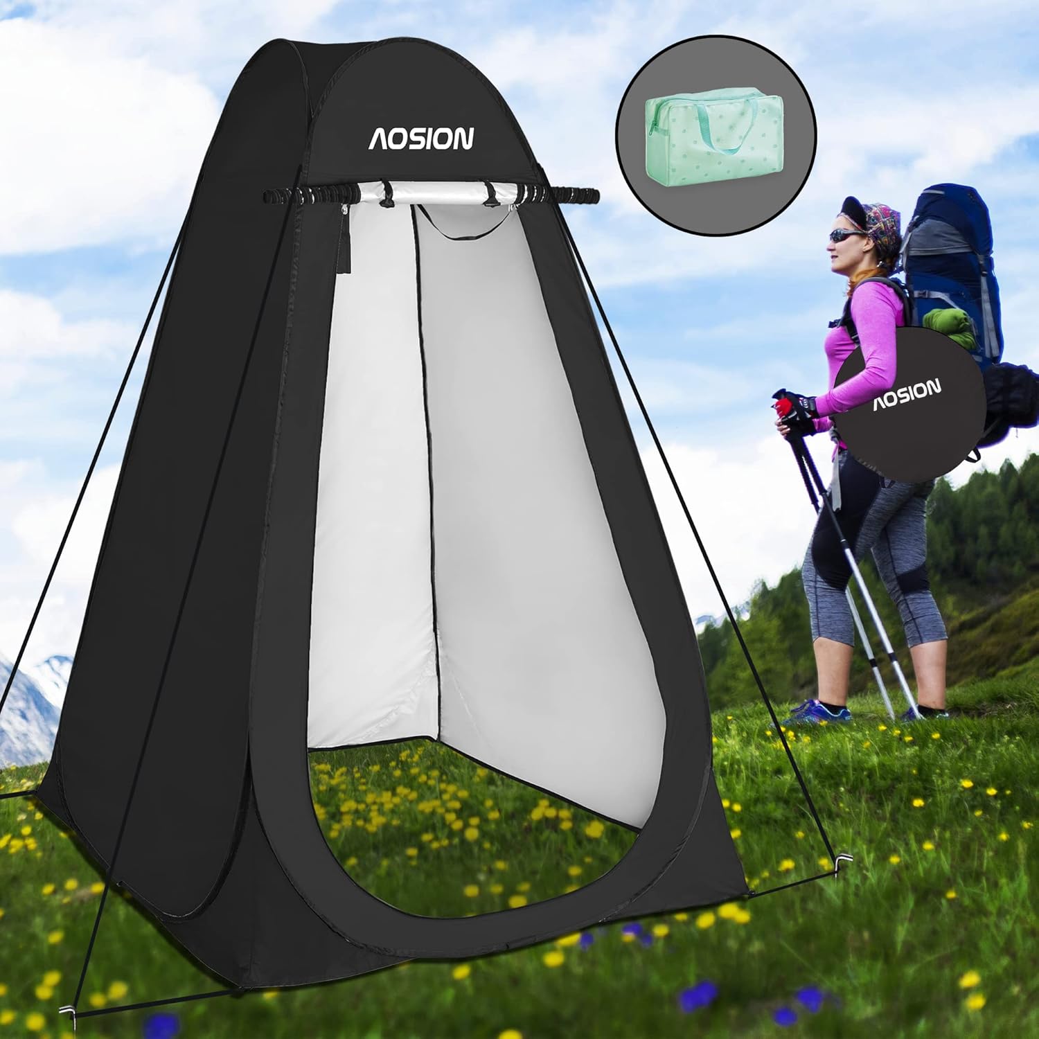 AOSION Privacy Shower Tent for Camping