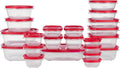 Rubbermaid EasyStore Containers 44-Piece Set - Neat Stackable Storage