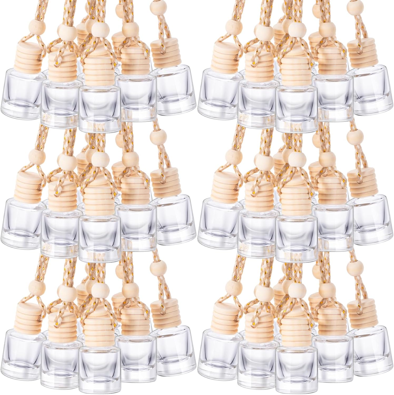 Domensi Refillable Car Air Freshener Bottle