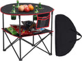 Folding Camping Table Portable Picnic Table - Lightweight & Waterproof