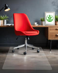 Non-Slip Clear Chair Mat - Protects Hardwood Floors