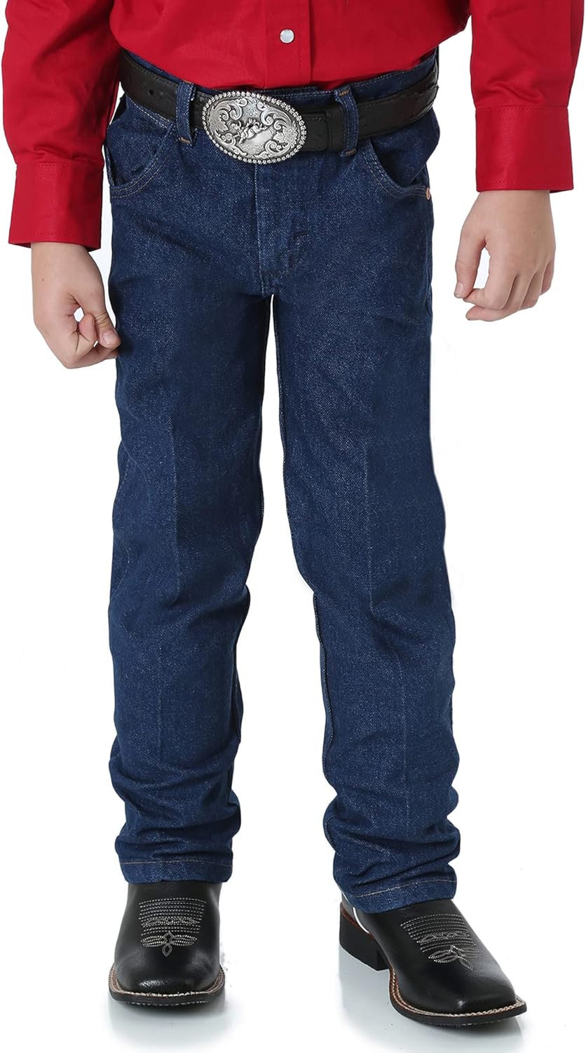Wrangler Boy's Western Cowboy Cut Jeans for Bigger Boys