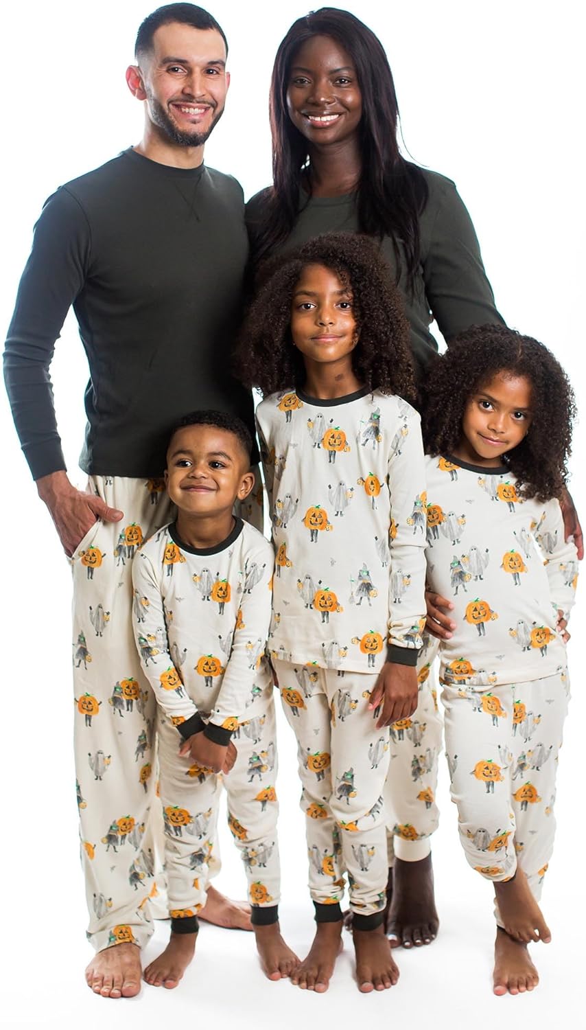 Matching Holiday Organic Cotton Pajamas for the Whole Family