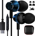 COOYA USB C HiFi Earbuds for iPhone & Samsung ~ Crystal Clear Audio!