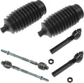TRQ Front Steering Kit for 2005-2009 Subaru Legacy Outback - 6 Piece