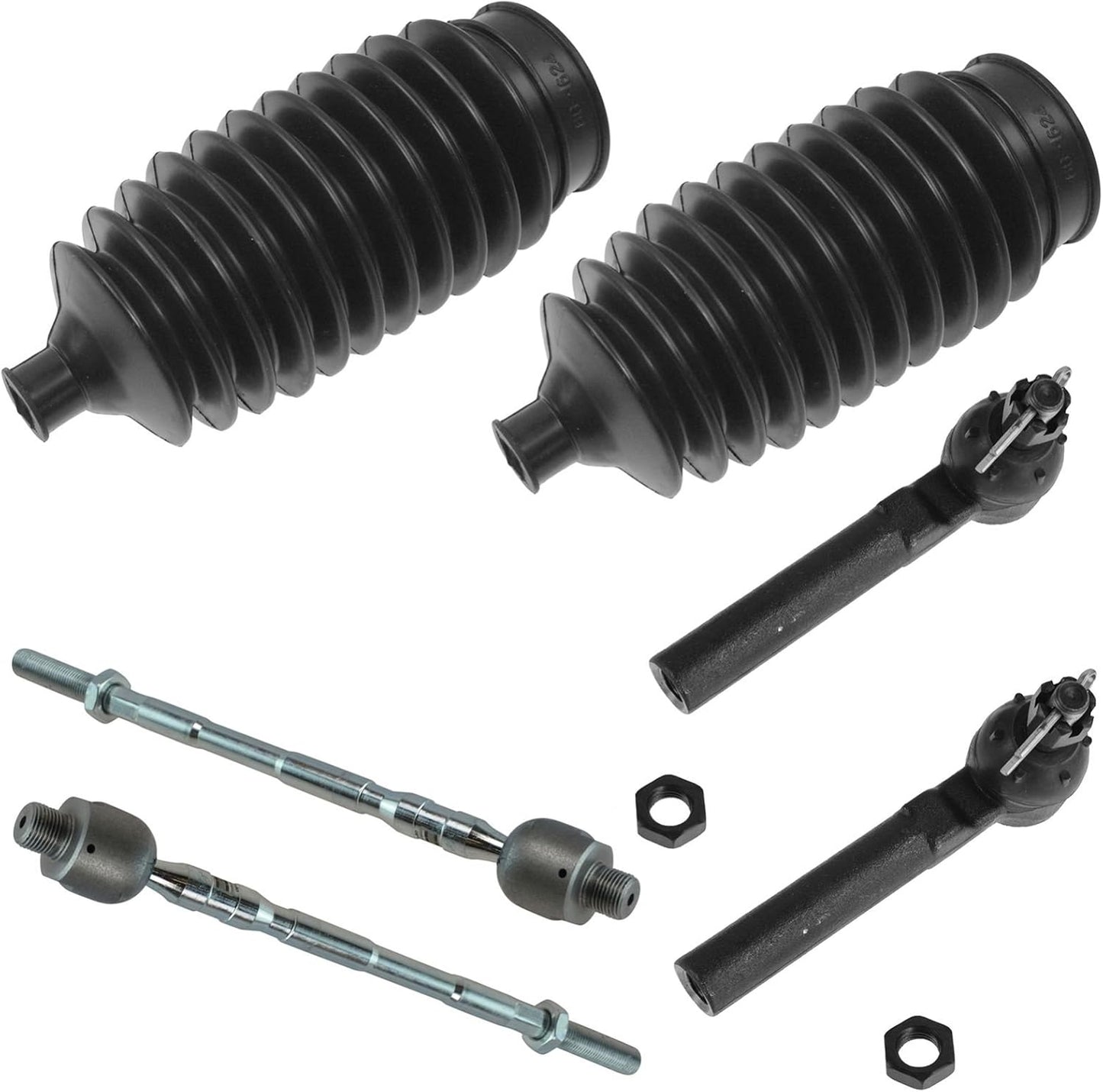 TRQ Front Steering Kit for 2005-2009 Subaru Legacy Outback