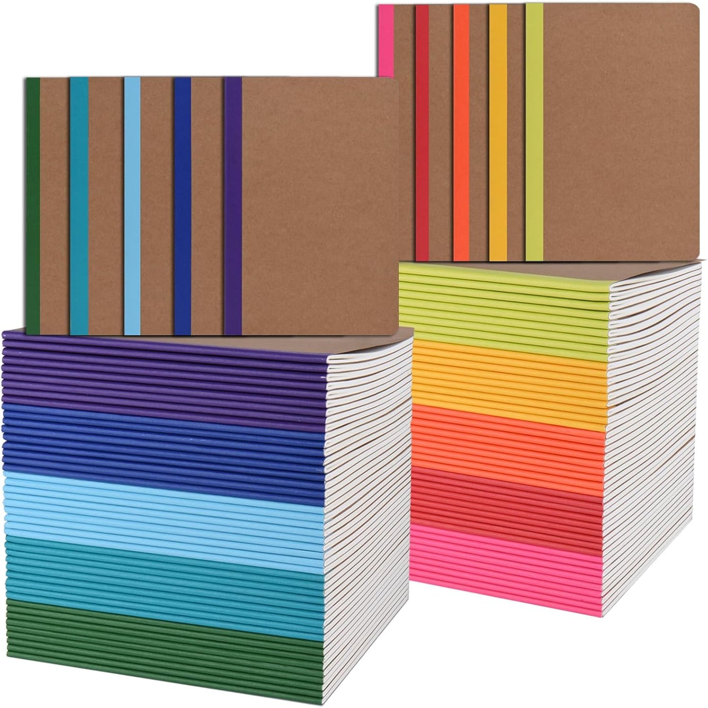ZCZN Composition Notebooks Bulk for School and Work