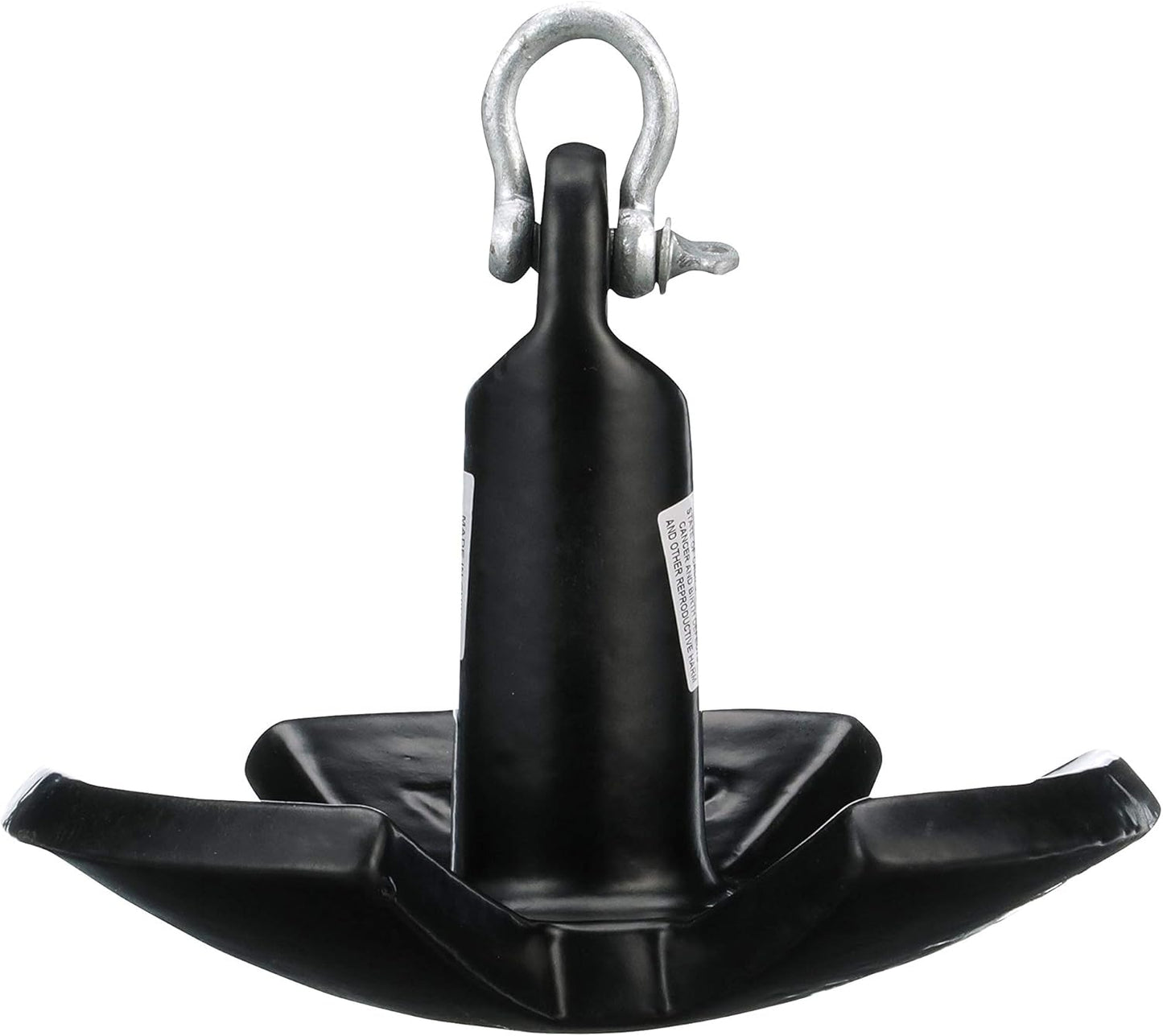 SEACHOICE River Anchor - 15 Lbs Black Vinyl Coated Cast Iron