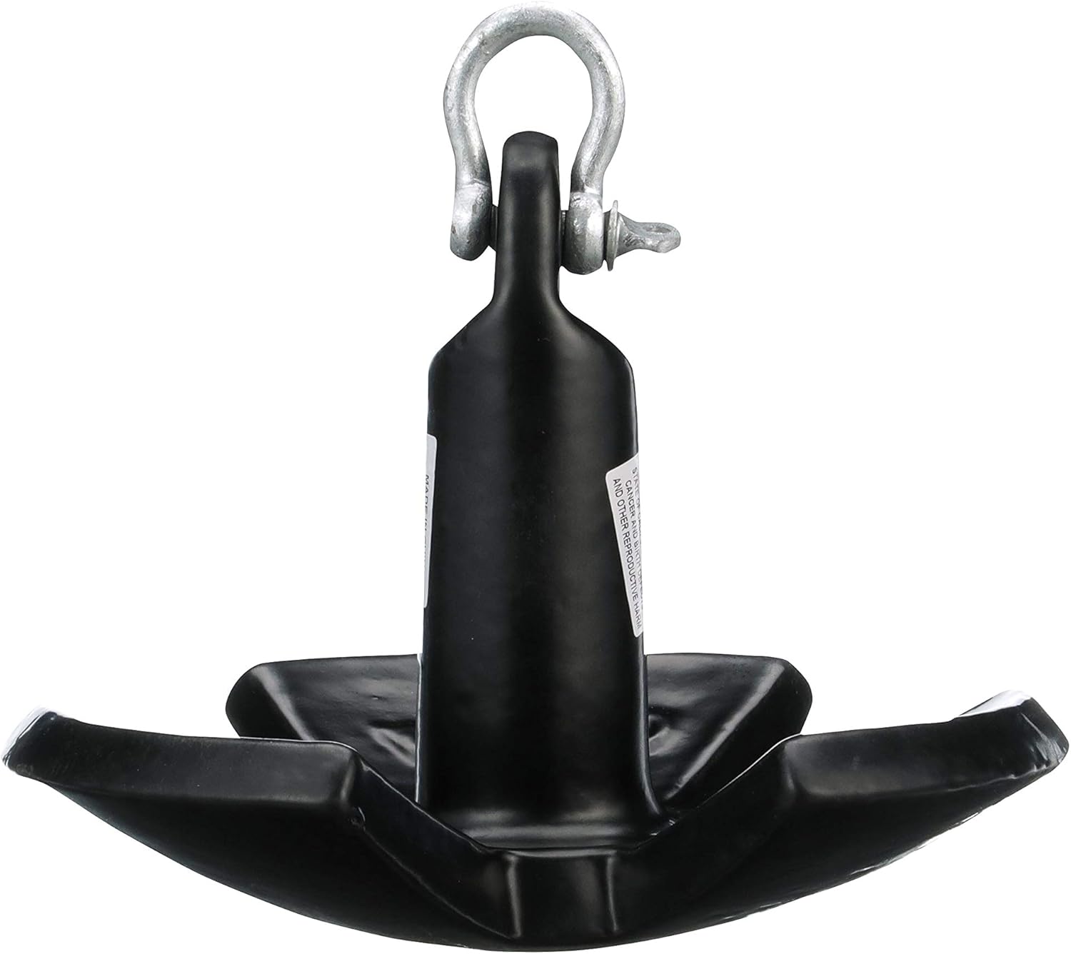 SEACHOICE River Anchor - 15 Lbs Black Vinyl Coated Cast Iron