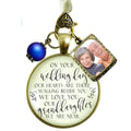 Bouquet Charm In Memory of Grandparents - Wedding Photo Pendant