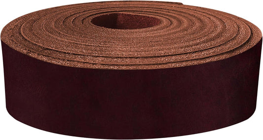 Latigo Leather Belt Straps for Heavy Duty Crafting Projects
