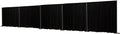 OnlineEEI 8 ft Tall Fixed Height Collapsible Pipe and Drape Backdrop