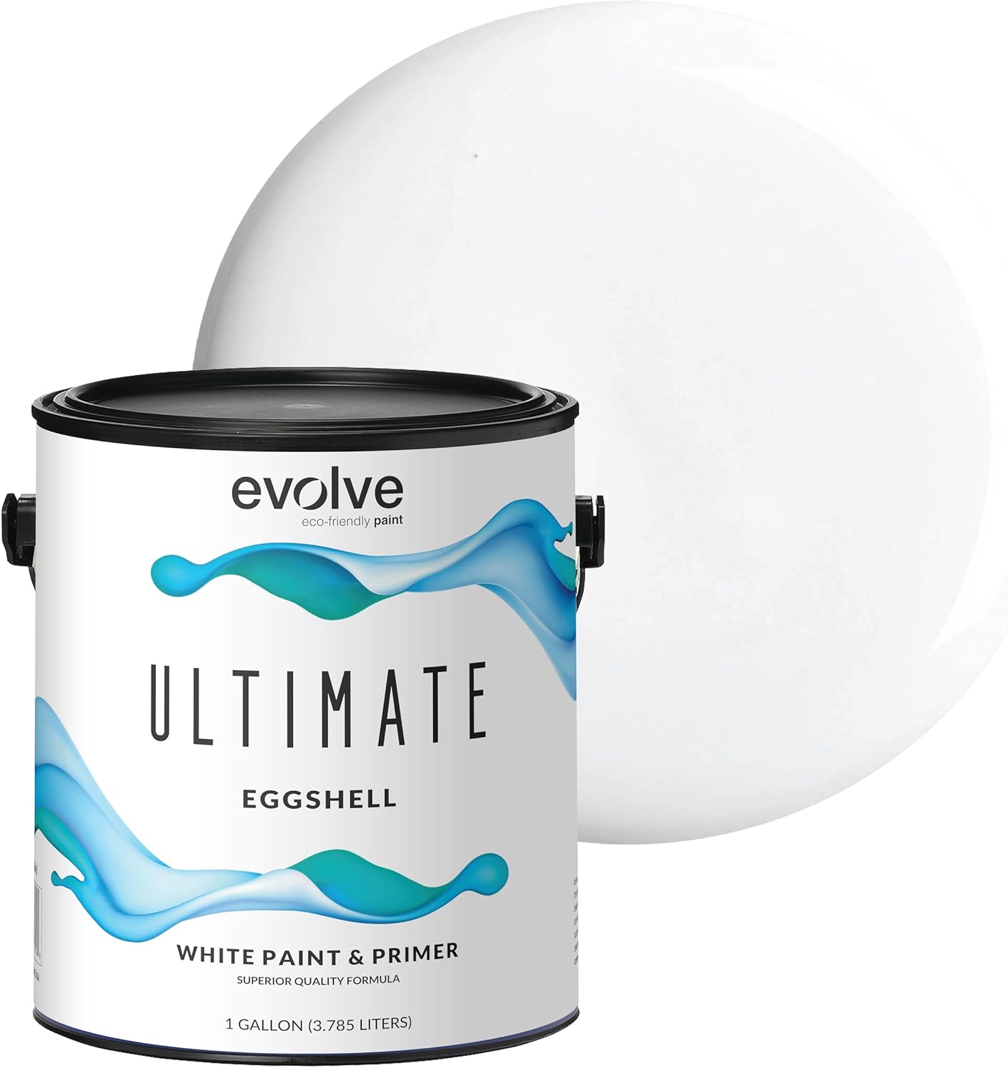 EVOLVE Ultimate Paint & Primer in White for Interior & Exterior