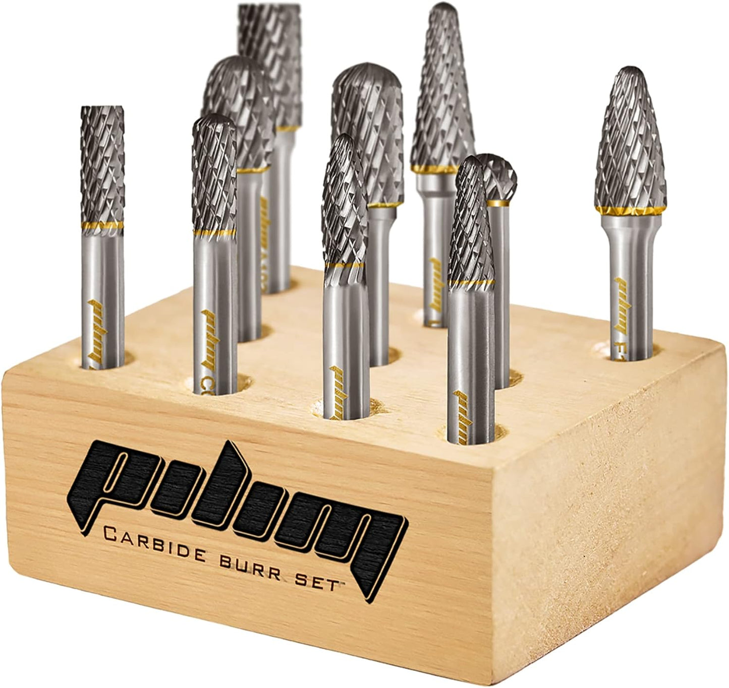 Tungsten Carbide Burr Set for Steel and Wood Working Projects