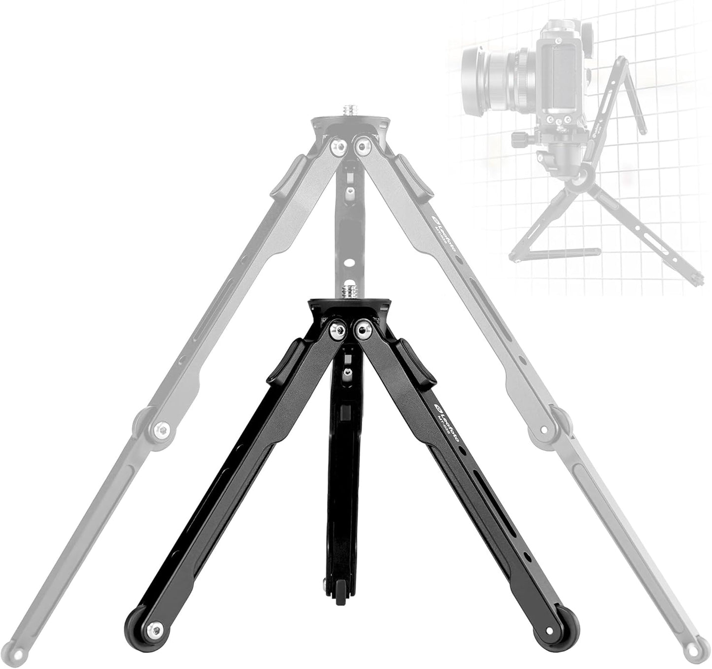 Aluminum Mini Table Tripod for Camera and Phone by LEOFOTO