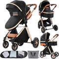 2 in 1 Baby Stroller Convertible Reversible Standard Pram - Foldable