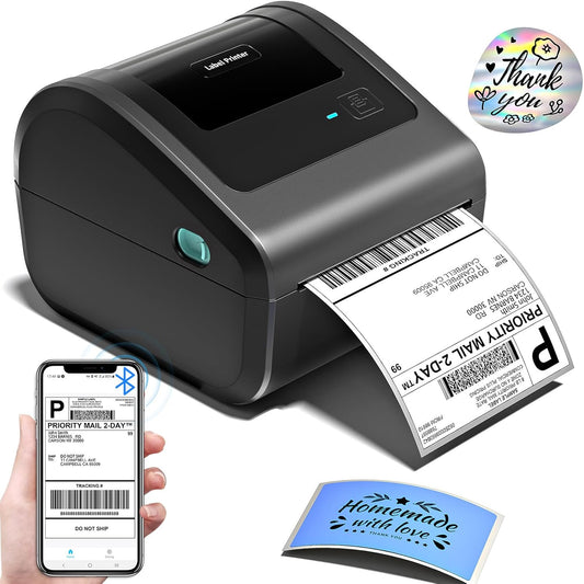 Fast Shipper: Omezizy Bluetooth Label Printer