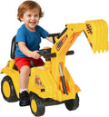 HOMCOM Ride On Excavator Pull Cart for Kids Aged 18-48 Months