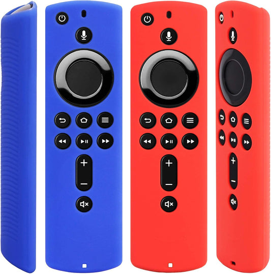 2-Pack Silicone Cases for Fire TV Stick 4K & Fire TV - Colorful Protection!