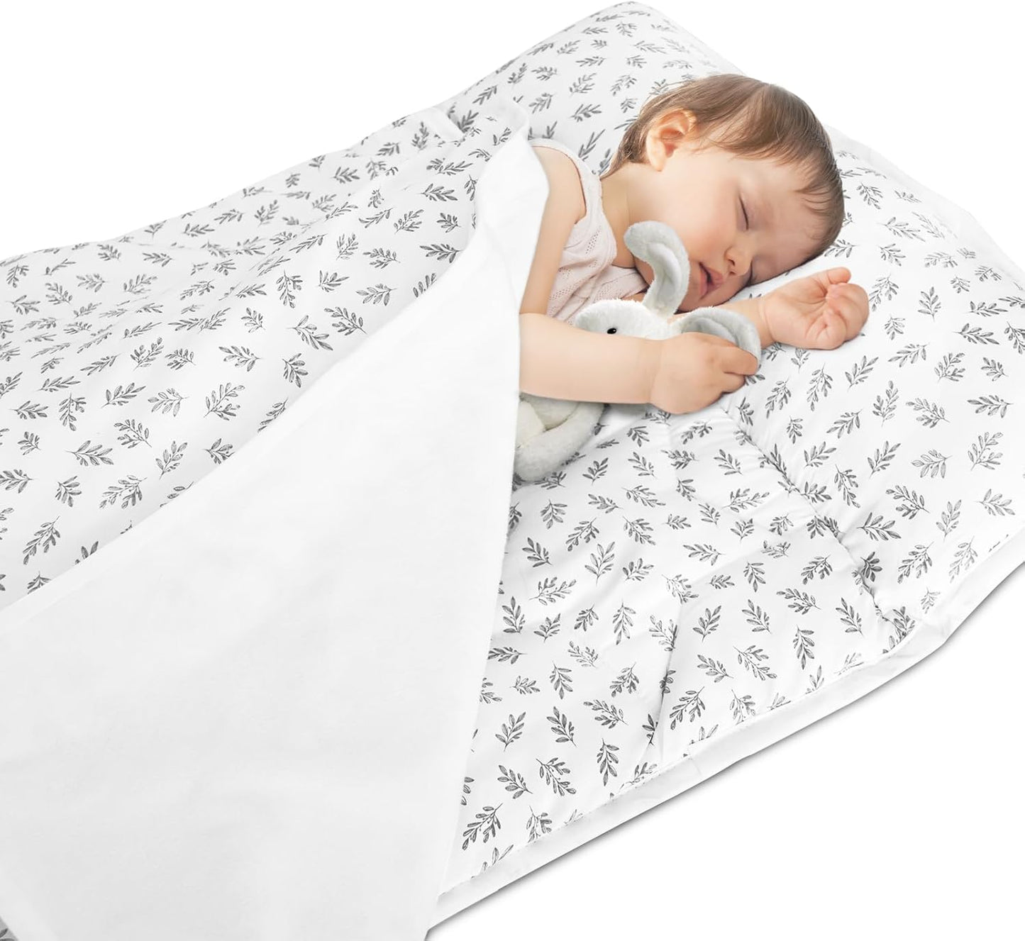 Toddler Nap Mat with Pillow and Blanket for Cozy Naps