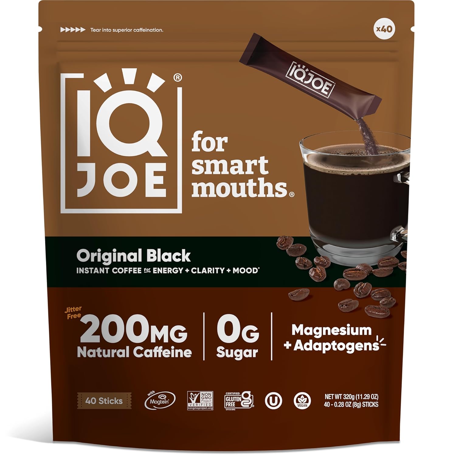 IQJOE Mushroom Coffee - Clarity Booster