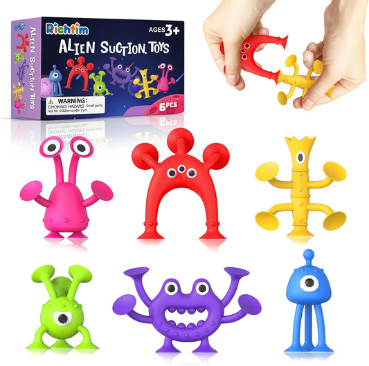 Sensory Suction Bath Toys for Kids by Richtim