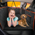 Back Seat Extender for Dogs - Hard Bottom Waterproof Car Bed