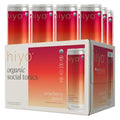 Hiyo Organic Social Tonic Strawberry Guava 12 Pack - Calm, Sparkling