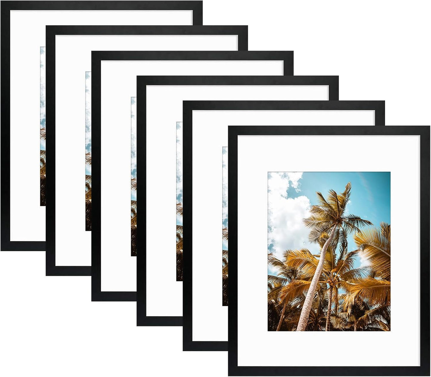 Frametory 16x20 Picture Frame Set for Wall Display - 6 Pack