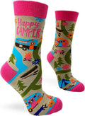 Happy Camper Camping Crew Socks - Cozy Adventure Essential