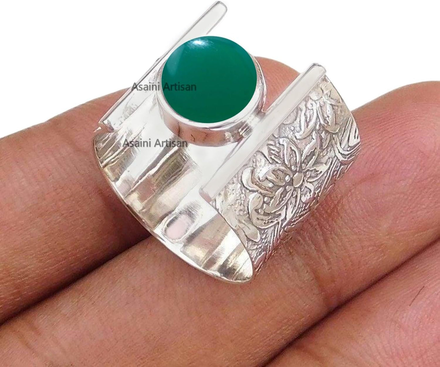 7MM Round Gemstone Sterling Silver Gift Ring for Every Occasion