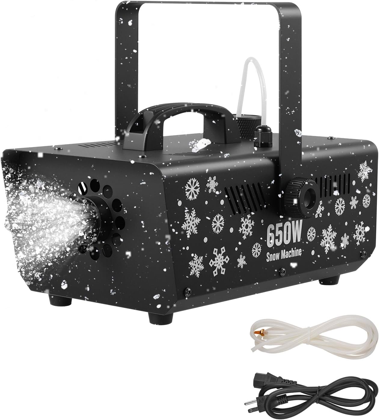 VEVOR Snow Machine - 650W Handheld Fake Snow Maker for Events