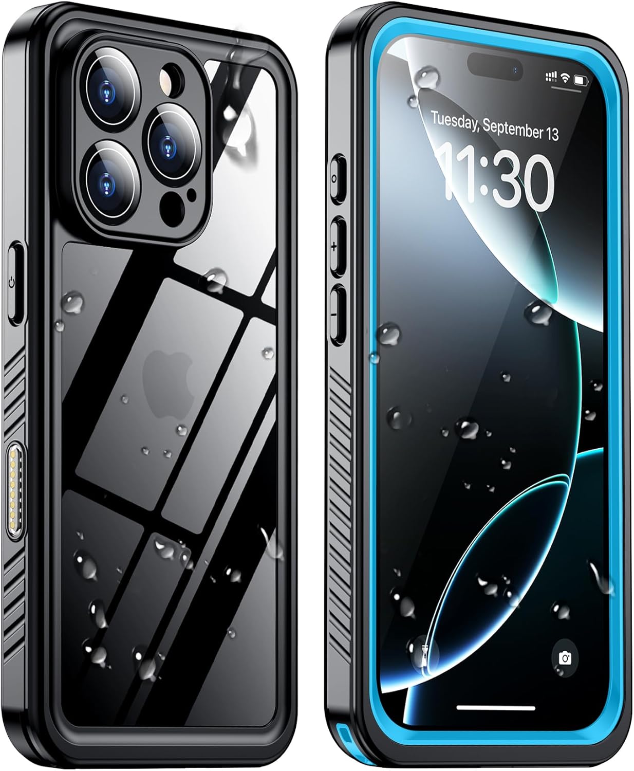 IP68 Waterproof iPhone 16 Pro Case with Full Body Protection