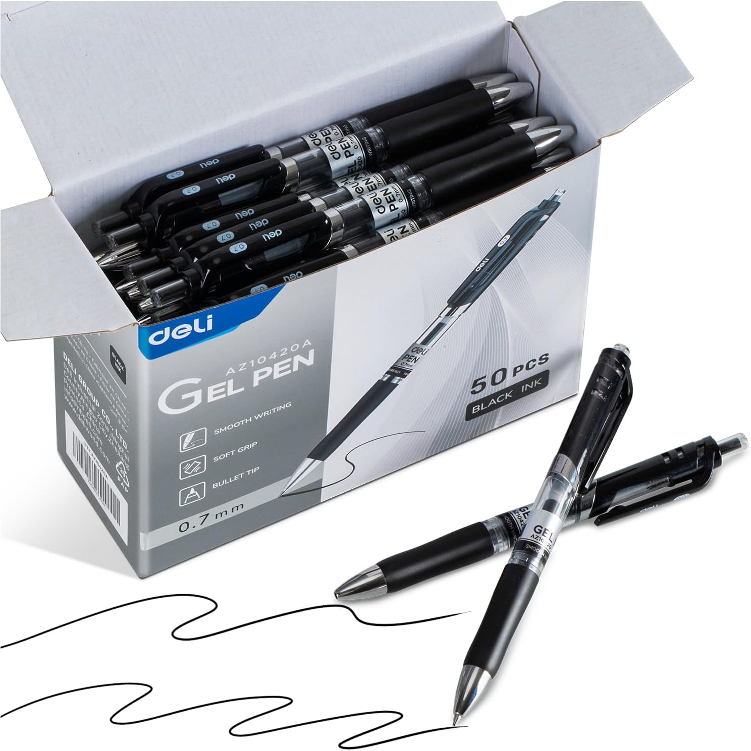 Smooth Writing Gel Pens - No Bleed Ink