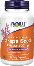 Grape Seed Extract Maximum Strength 500 mg - Concentrated OPC Support