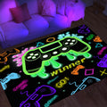 Game Controller Gaming Area Rug for Gamer, Boy & Teen - Soft Non-Slip