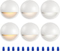 3CCT Low Voltage LED Deck Lights [6 Pack] - Selectable